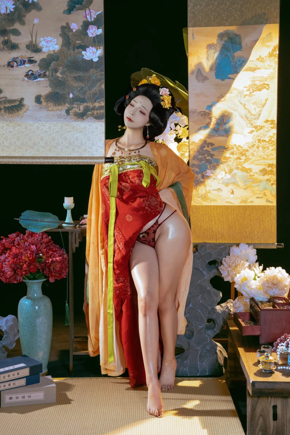 yuuhui玉汇 - 唐宫夜宴 [136P-1.47GB] tg@simisebaisi 【丝足阁】015.webp